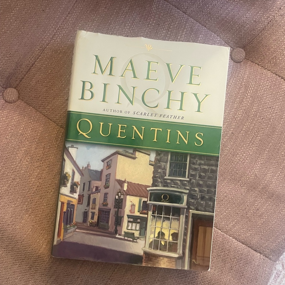 Maeve Binchy 'Quentins' Hardcover Book